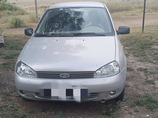 2007 Lada (ВАЗ) Kalina I, серебристый, 150000 рублей, вид 1