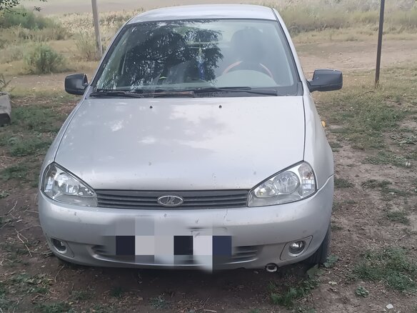 2007 Lada (ВАЗ) Kalina I, серебристый