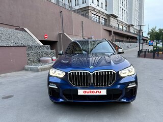 2019 BMW X5 M50d IV (G05/G18), синий, 6500000 рублей, вид 2