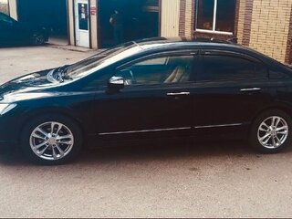 2008 Honda Civic Hybrid VIII Рестайлинг, чёрный, 850000 рублей, вид 2