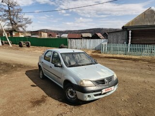 2008 Renault Logan I, зелёный, 307000 рублей, вид 1