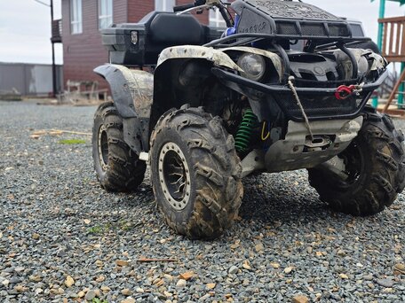 2014 Yamaha Grizzly 700, серый, 830000 рублей, вид 2