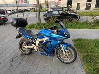 2009 Yamaha FZ6, синий, 480000 рублей, вид 1