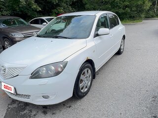 2008 Mazda 3 I (BK) Рестайлинг, белый, 585000 рублей, вид 1