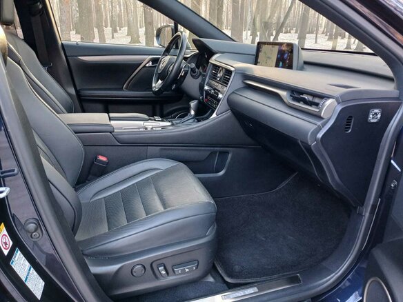 2019 Lexus RX 450h IV, синий, 5900000 рублей - вид 11