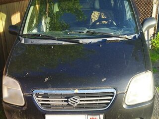 2002 Suzuki Wagon R+ II, чёрный, 126643 рублей, вид 1