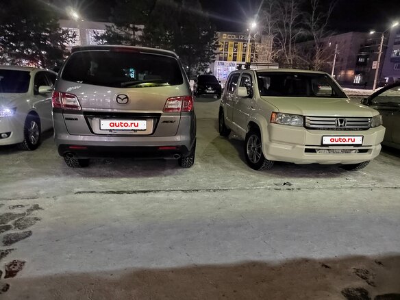 2008 Mazda MPV III (LY), серый, 1200000 рублей - вид 4