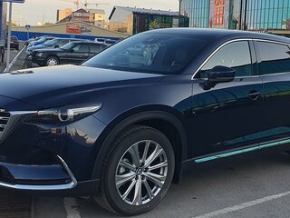 2021 Mazda CX-9 II Рестайлинг, синий, 5548000 рублей, вид 4