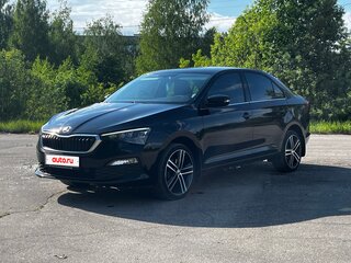 2021 Skoda Rapid II, чёрный, 1870000 рублей, вид 1