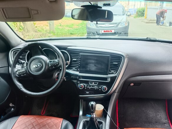 2014 Kia Optima III Рестайлинг, белый, 820000 рублей - вид 7