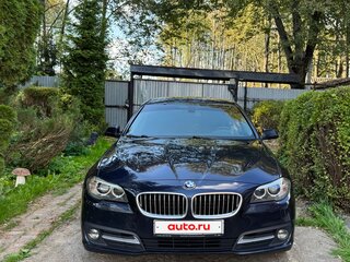 2016 BMW 5 серии 520d VI (F10/F11/F07) Рестайлинг, синий, 1900000 рублей, вид 3