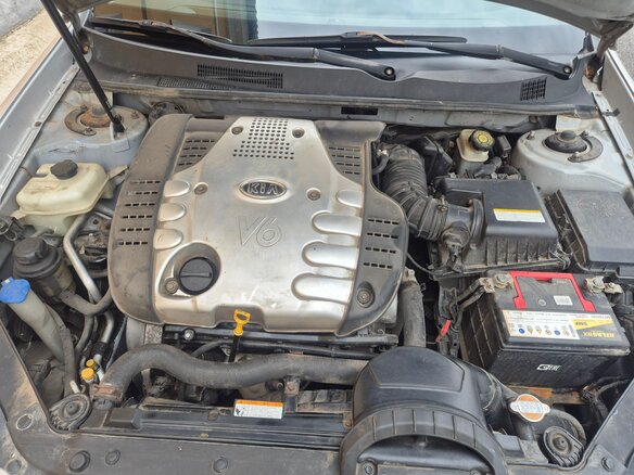 2006 Kia Magentis II, серебристый, 500000 рублей - вид 9