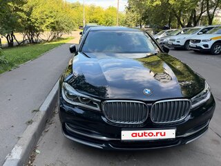 2016 BMW 7 серии Long 730Ld xDrive VI (G11/G12), чёрный, 3500000 рублей, вид 4