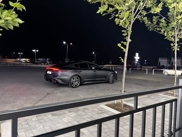2021 Kia Stinger I Рестайлинг, серый, 3249000 рублей - вид 25