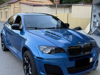 2009 BMW X6 30d I (E71), синий, 1999999 рублей, вид 3