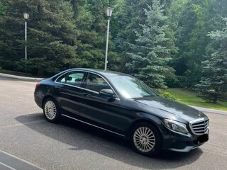 2016 Mercedes-Benz C-Класс 180 IV (W205), чёрный, 1870000 рублей, вид 1