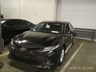 2018 Toyota Camry VIII (XV70), чёрный, 2300000 рублей, вид 3