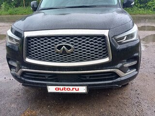 2020 Infiniti QX80 I Рестайлинг 2, чёрный, 5950000 рублей, вид 2