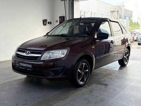 2016 Lada (ВАЗ) Granta I, красный, 480000 рублей, вид 1