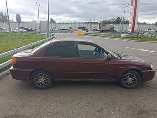 2006 Kia Spectra I Рестайлинг 2, красный, 320000 рублей, вид 3