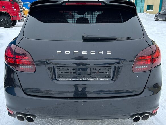 2013 Porsche Cayenne Turbo II (958), чёрный, 3000000 рублей - вид 7