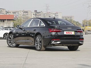 2025 Audi A6 45 TFSI Long V (C8) Рестайлинг, чёрный, 7372000 рублей, вид 4