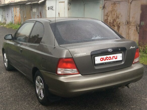 2002 Hyundai Accent II, серый, 219000 рублей - вид 1