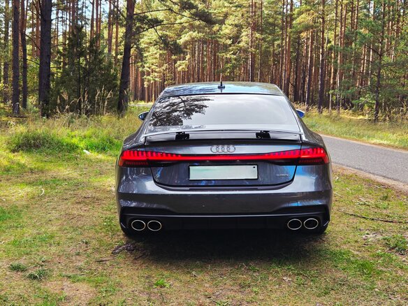 2018 Audi A7 55 TFSI II (4K), серый, 4104240 рублей - вид 9