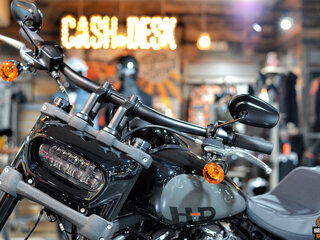 2024 Harley-Davidson Fat Bob, чёрный, 3350000 рублей, вид 4