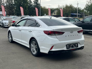 2019 Hyundai Sonata VII (LF) Рестайлинг, белый, 1899870 рублей, вид 5