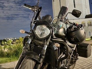 2019 Kawasaki EN650 Vulcan S, чёрный, 750000 рублей, вид 1