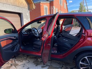 2019 Lada (ВАЗ) Vesta SW Cross I, красный, 1130000 рублей, вид 3