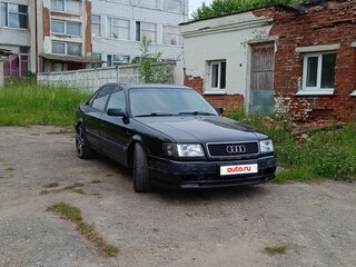 1990 Audi 100 IV (C4), чёрный, 370000 рублей, вид 1