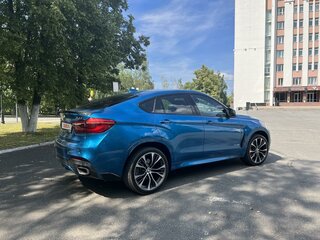 2018 BMW X6 40d II (F16), голубой, 5050000 рублей, вид 5