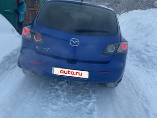2007 Mazda 3 I (BK) Рестайлинг, синий, 570000 рублей, вид 4