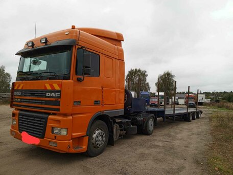 1998 DAF 95XF, оранжевый, 2600000 рублей, вид 2