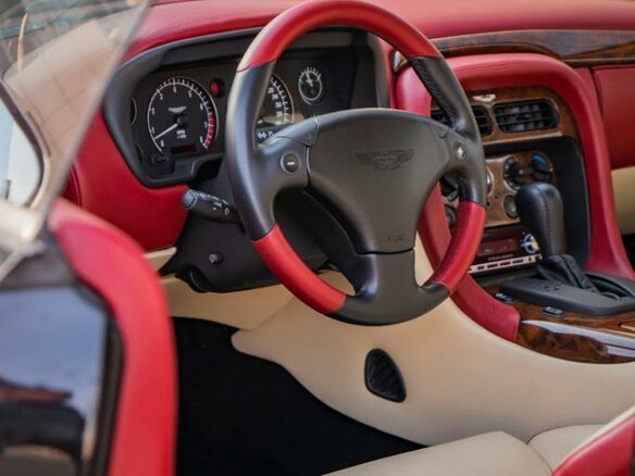 2003 Aston Martin DB7 Vantage I Рестайлинг, чёрный - вид 8