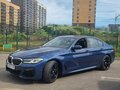 2021 BMW 5 серии 530i xDrive VII (G30/G31/G38) Рестайлинг, синий, 5390000 рублей - вид 3