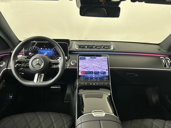 2026 Mercedes-Benz S-Класс 450 d 4MATIC VII (W223) Рестайлинг, чёрный - вид 14