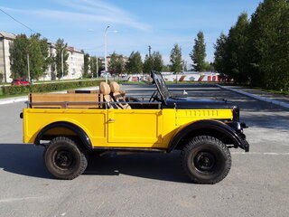 1955 ГАЗ 69, жёлтый, 300000 рублей, вид 3