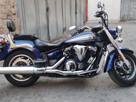 2008 Yamaha XVS1300, синий, 1150000 рублей, вид 1