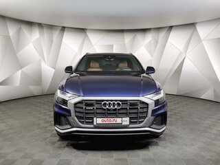2020 Audi Q8 45 TDI I (4M), синий, 7450000 рублей, вид 3