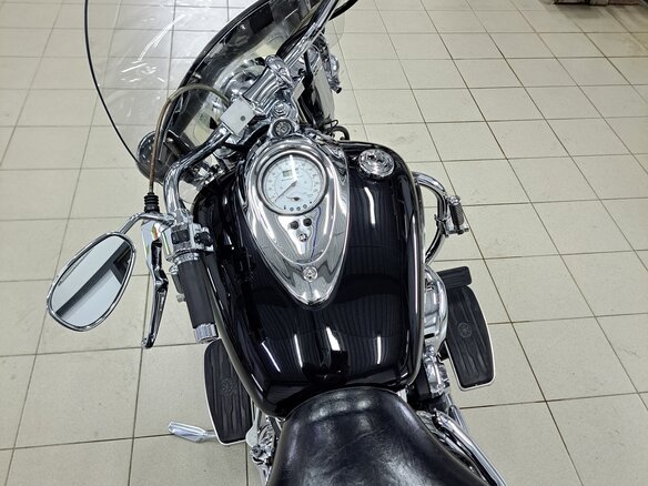 2007 Yamaha XV 1700 Road Star, чёрный, 850000 рублей - вид 11