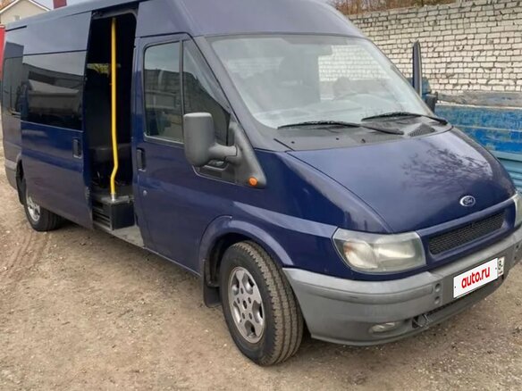 2002 Ford Transit, синий, 380000 рублей - вид 1
