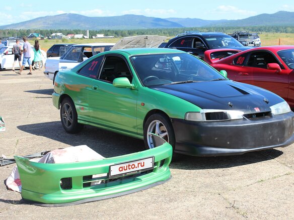 1993 Honda Integra III, зелёный - вид 6
