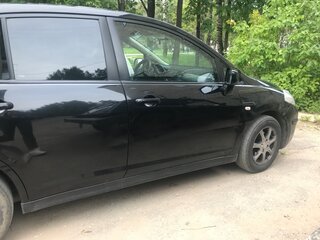 2008 Nissan Tiida I, чёрный, 390000 рублей, вид 3