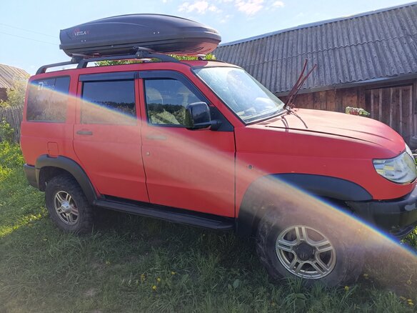 2008 УАЗ Патриот 3163 I, красный - вид 1