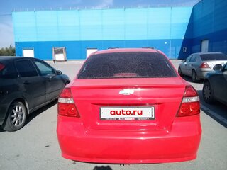 2007 Chevrolet Aveo I Рестайлинг, красный, 400000 рублей, вид 4