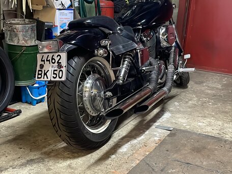 2000 Honda Shadow 400, чёрный, 345000 рублей, вид 3