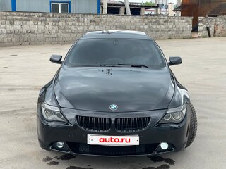 2004 BMW 6 серии 645i II (E63/E64), чёрный, 750000 рублей, вид 3